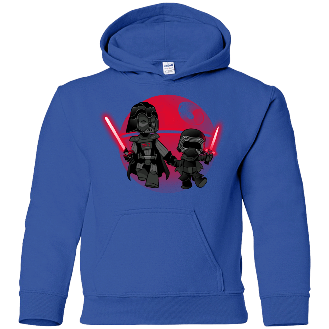 Sweatshirts Royal / YS Darth Grandpa Youth Hoodie