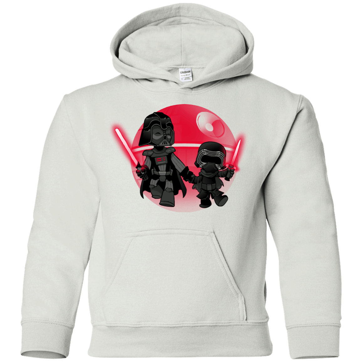Sweatshirts White / YS Darth Grandpa Youth Hoodie