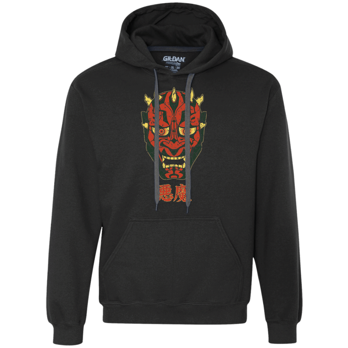 Sweatshirts Black / Small Darth Hannya Premium Fleece Hoodie