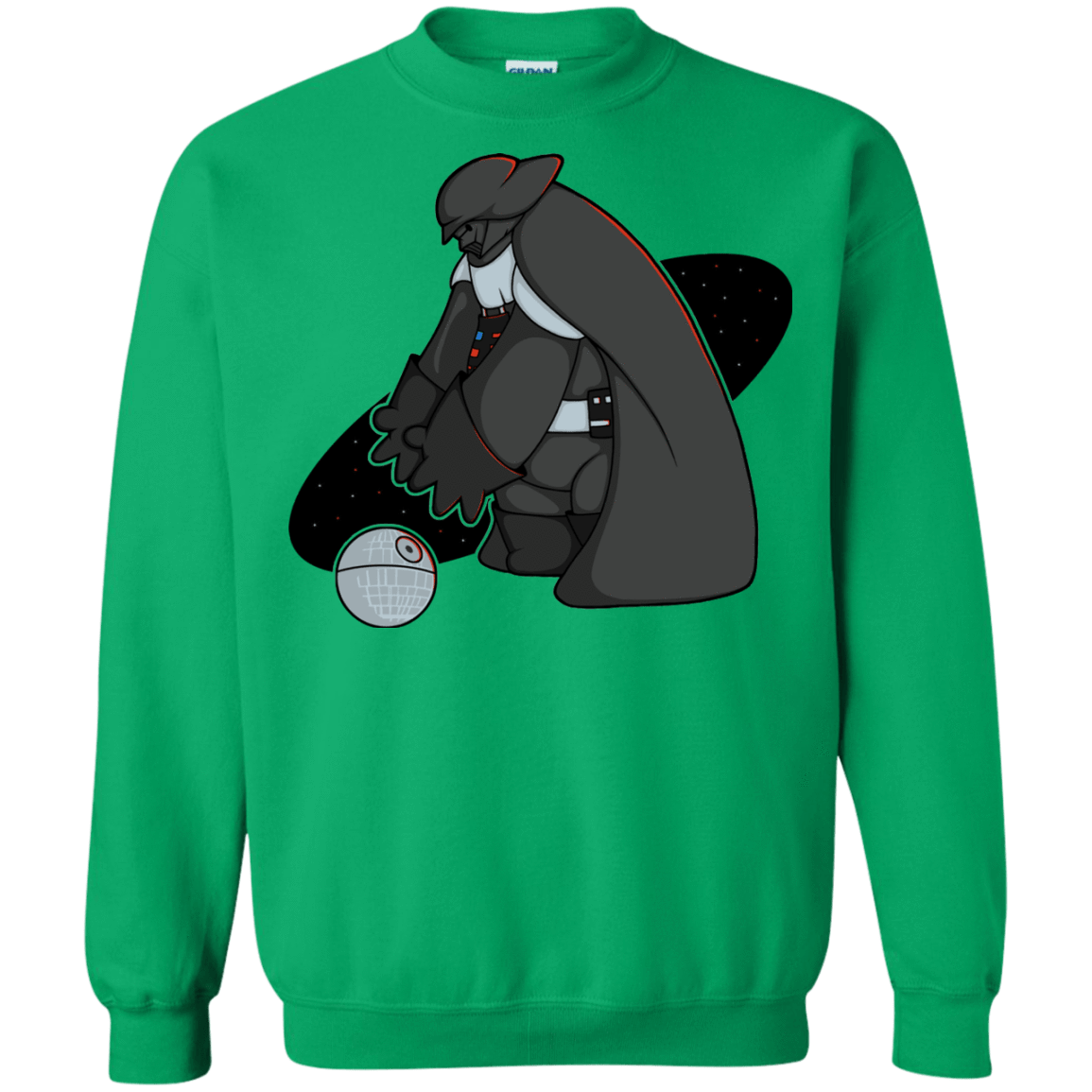 Sweatshirts Irish Green / Small Darth Hero Sith Crewneck Sweatshirt