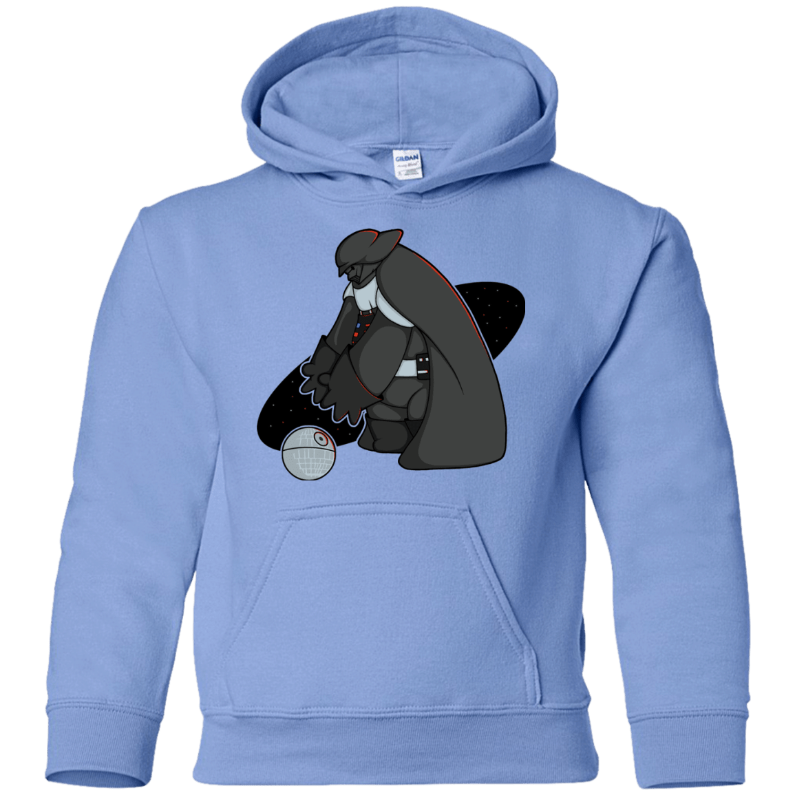 Sweatshirts Carolina Blue / YS Darth Hero Sith Youth Hoodie
