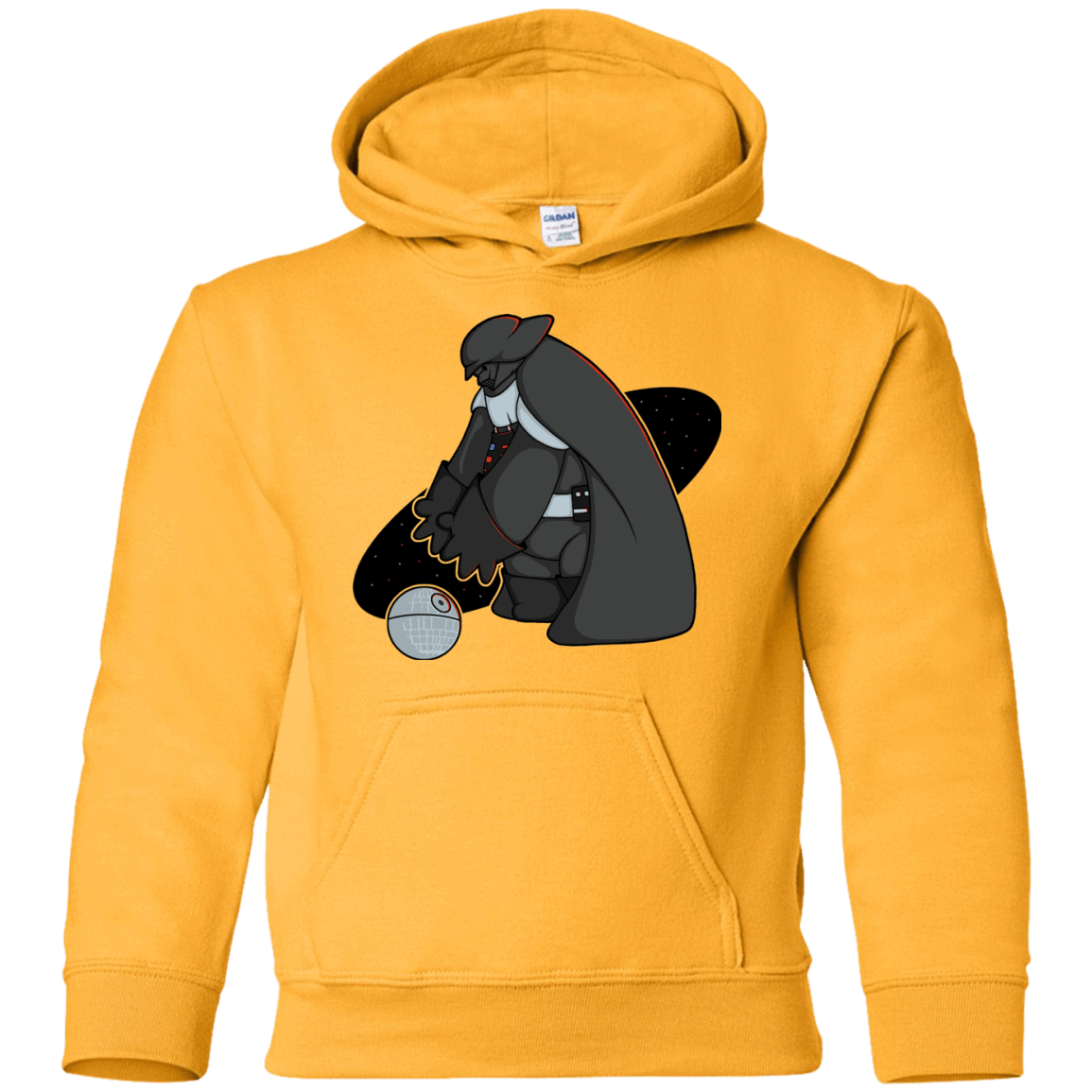 Sweatshirts Gold / YS Darth Hero Sith Youth Hoodie