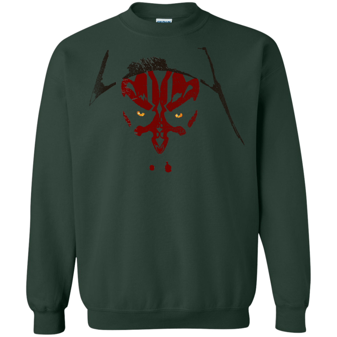 Sweatshirts Forest Green / S Darth M Crewneck Sweatshirt