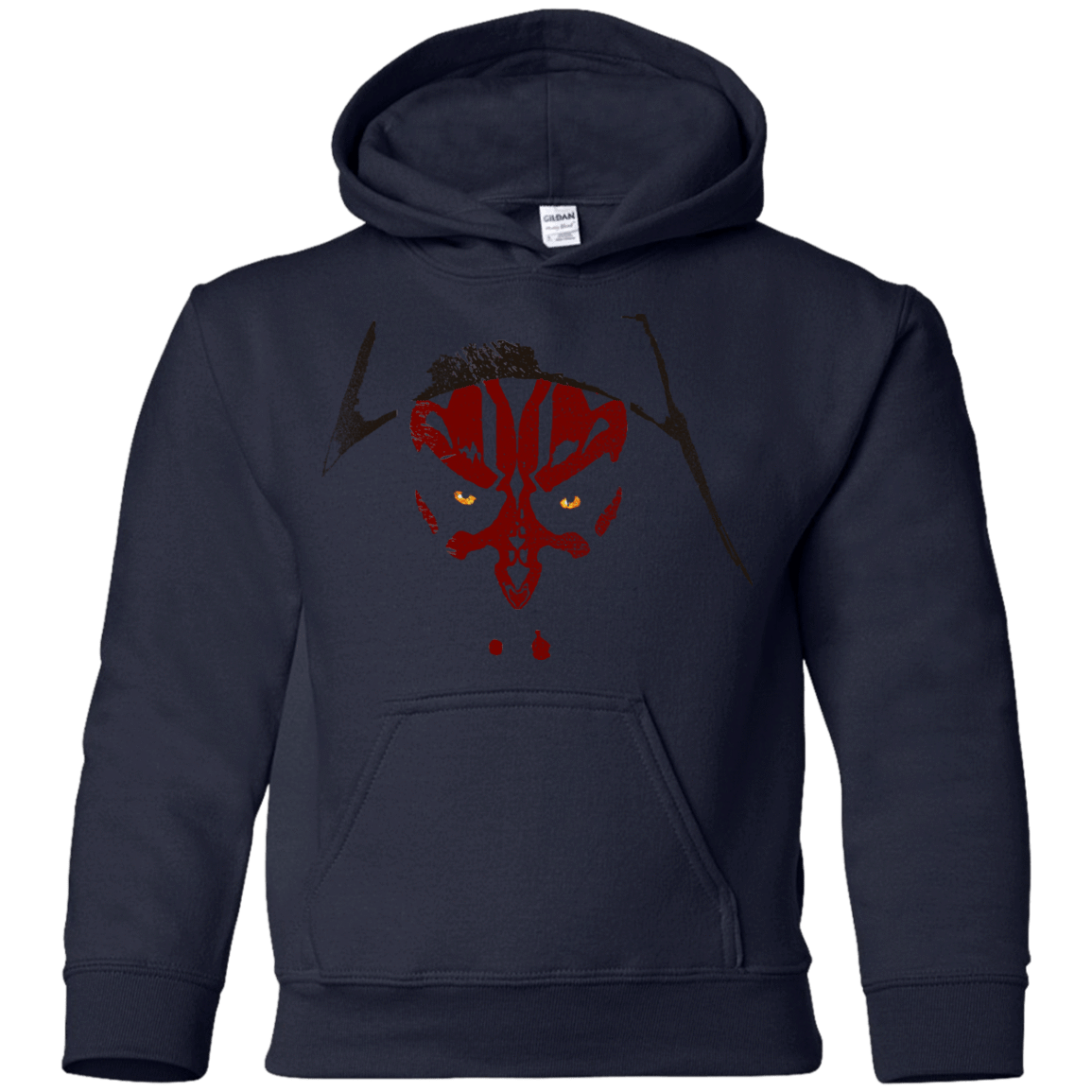 Sweatshirts Navy / YS Darth M Youth Hoodie