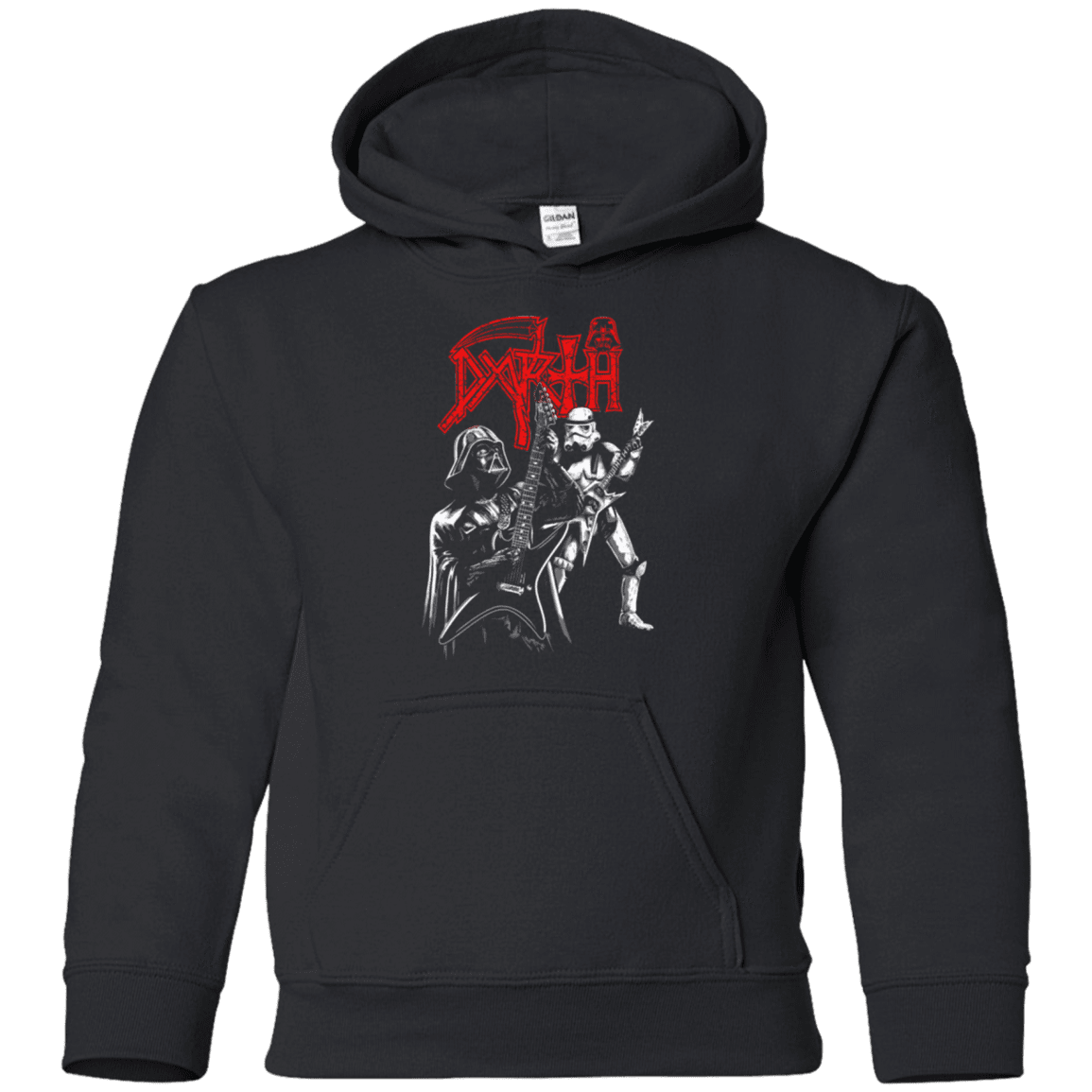 Sweatshirts Black / YS DARTH METAL Youth Hoodie