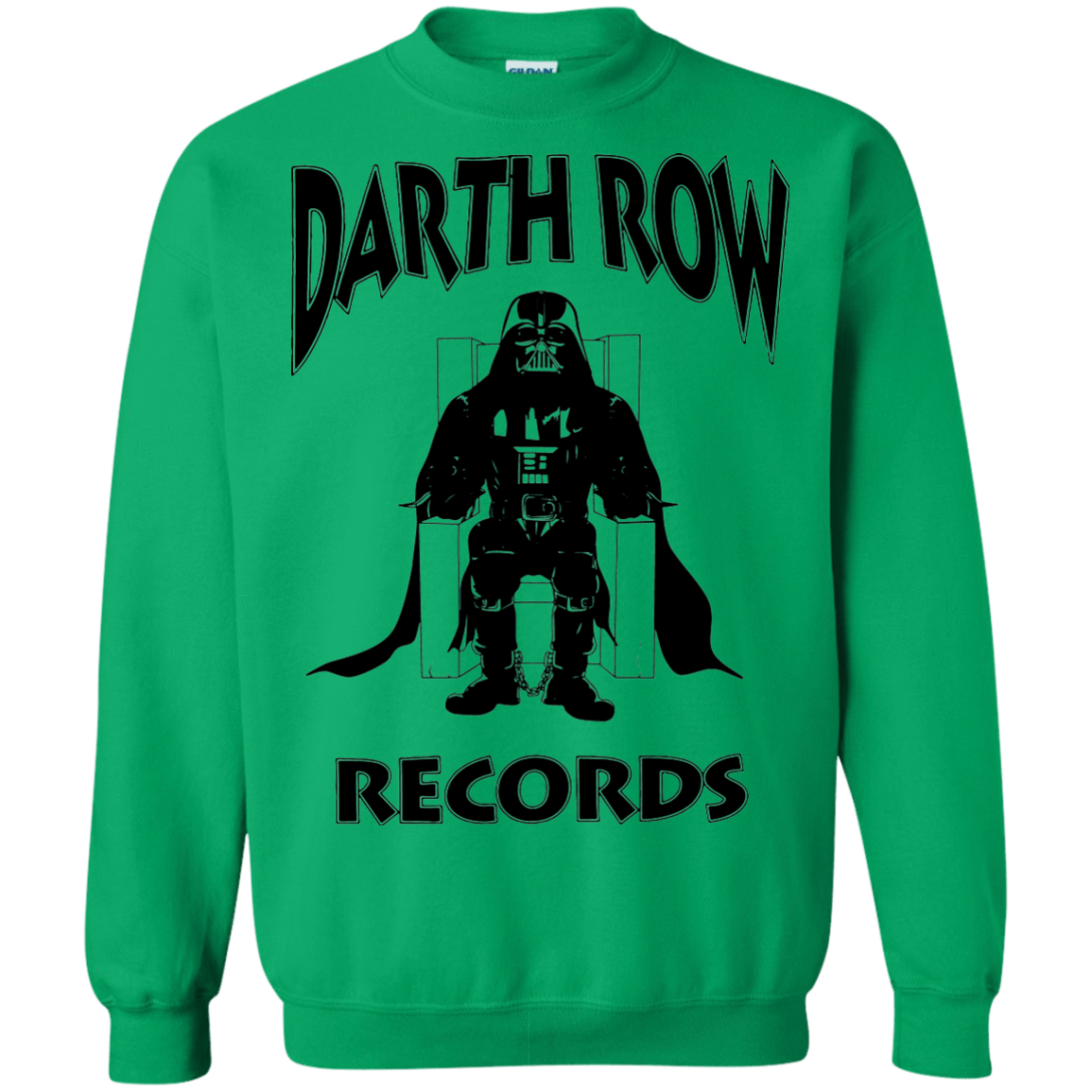 Sweatshirts Irish Green / Small Darth Row Records Crewneck Sweatshirt