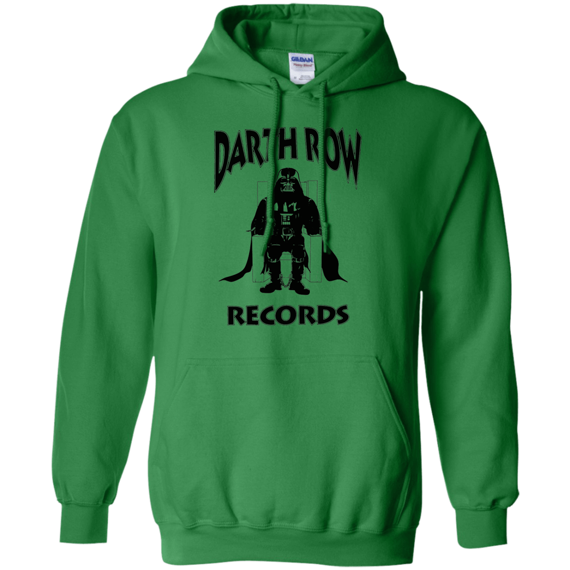 Sweatshirts Irish Green / Small Darth Row Records Pullover Hoodie