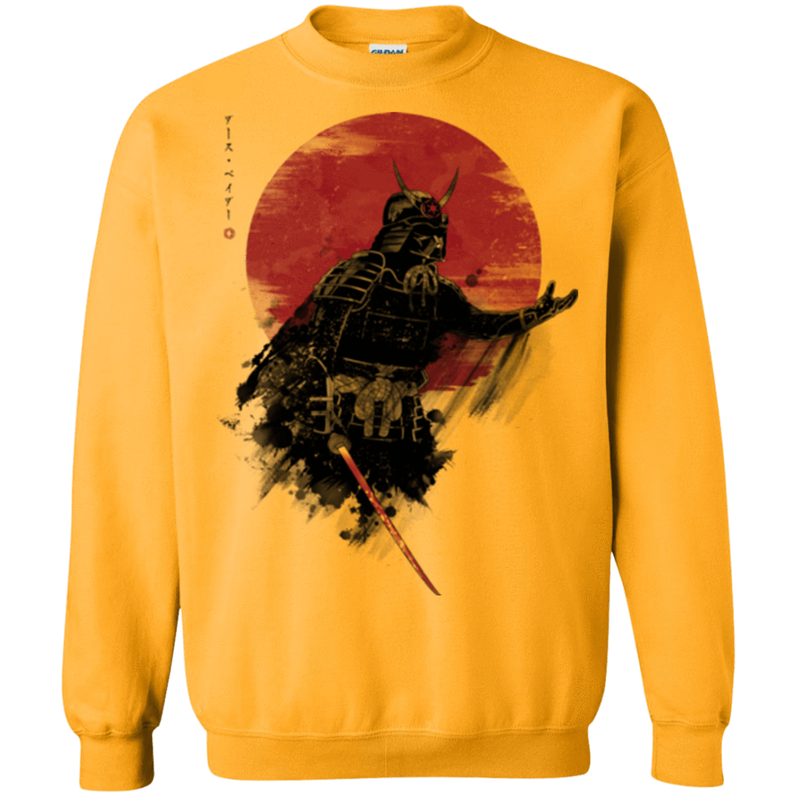 Sweatshirts Gold / Small Darth Samurai Crewneck Sweatshirt