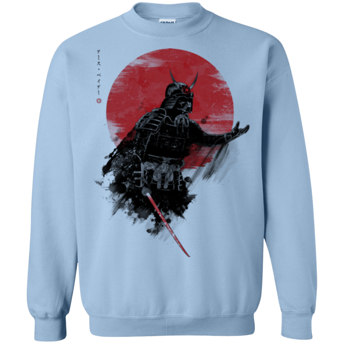 Sweatshirts Light Blue / Small Darth Samurai Crewneck Sweatshirt