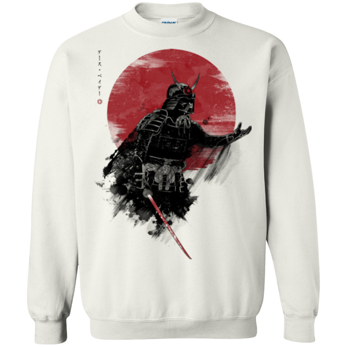 Sweatshirts White / Small Darth Samurai Crewneck Sweatshirt