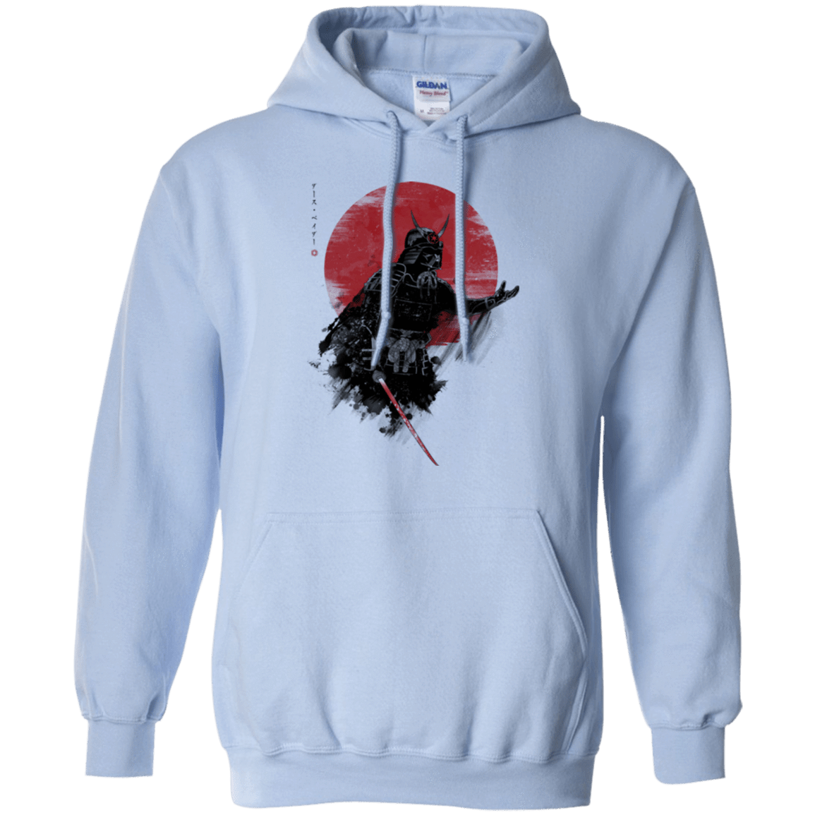 Sweatshirts Light Blue / Small Darth Samurai Pullover Hoodie