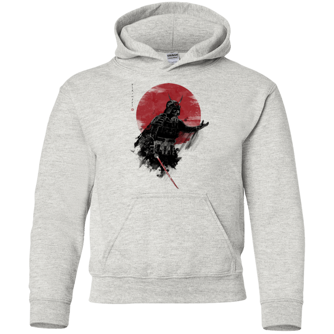 Sweatshirts Ash / YS Darth Samurai Youth Hoodie