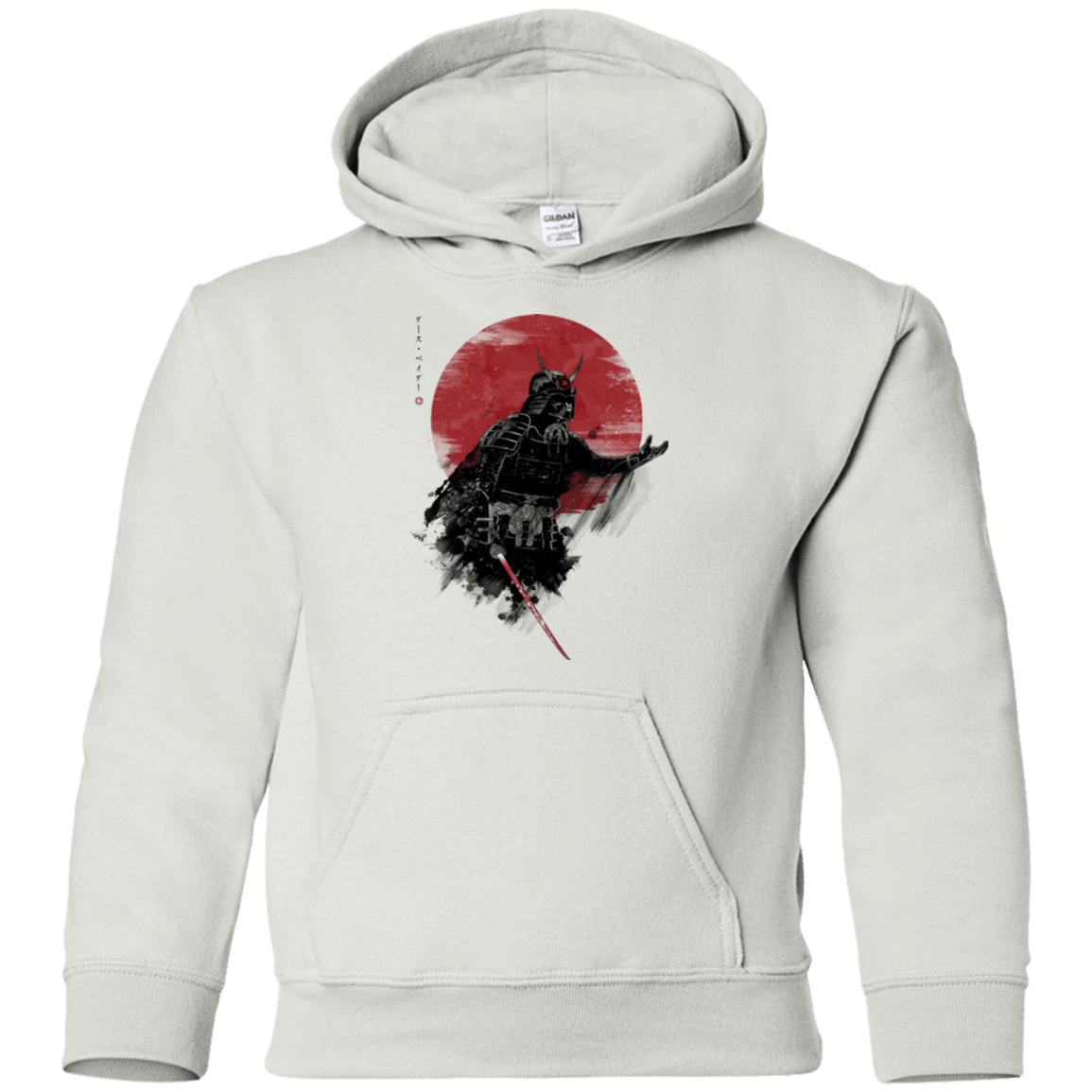 Sweatshirts White / YS Darth Samurai Youth Hoodie