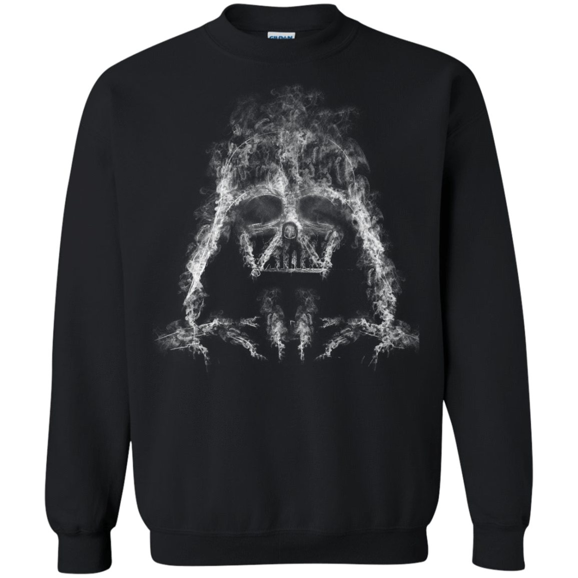 Sweatshirts Black / Small Darth Smoke Crewneck Sweatshirt