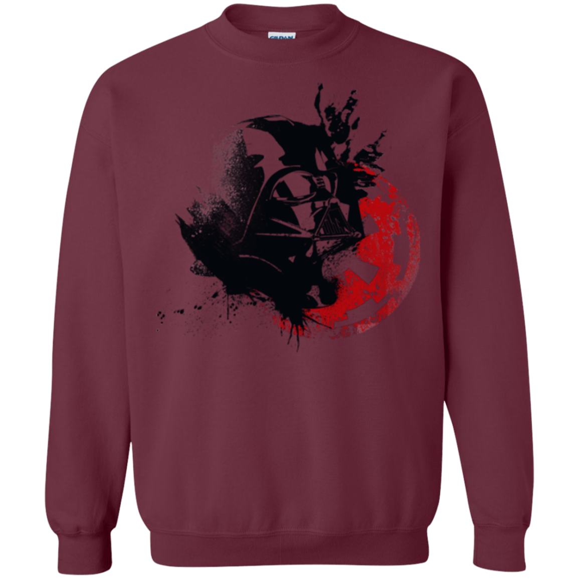 Sweatshirts Maroon / S Darth V Crewneck Sweatshirt