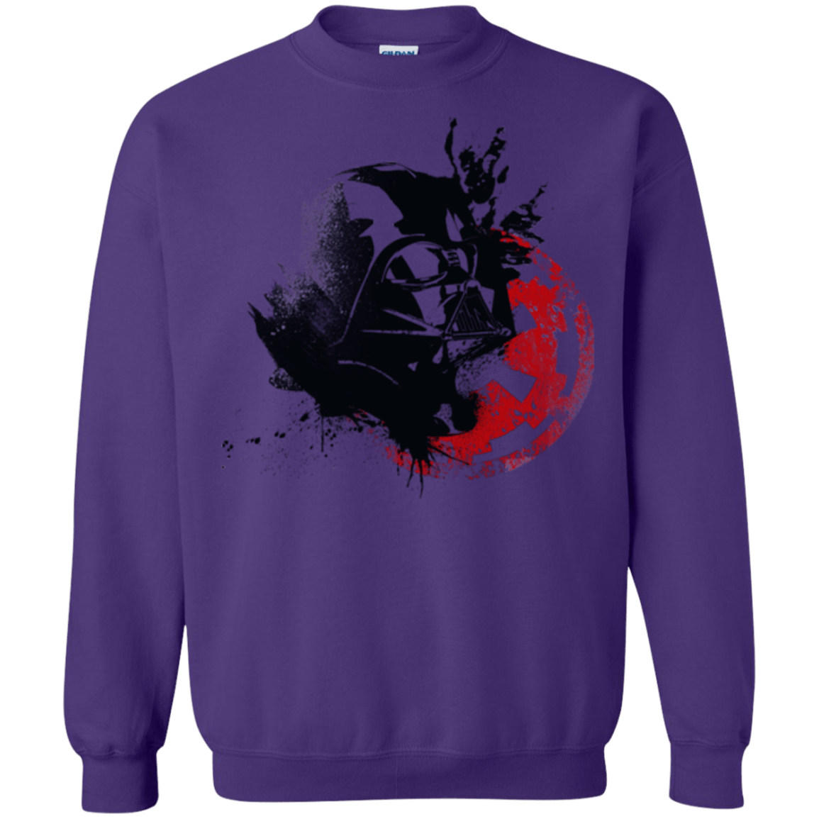 Sweatshirts Purple / S Darth V Crewneck Sweatshirt