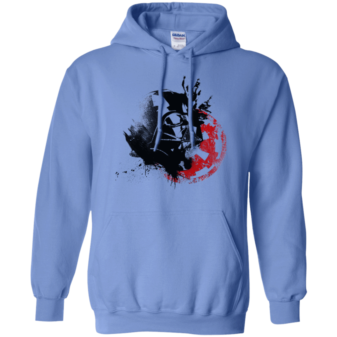 Sweatshirts Carolina Blue / S Darth V Pullover Hoodie