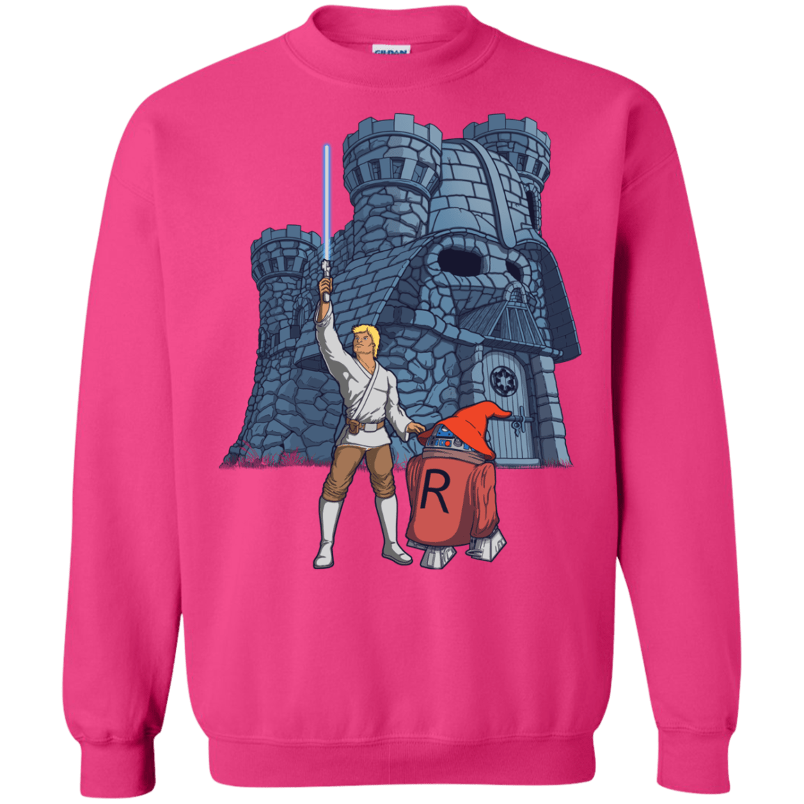 Sweatshirts Heliconia / S Darthskull Castle Crewneck Sweatshirt