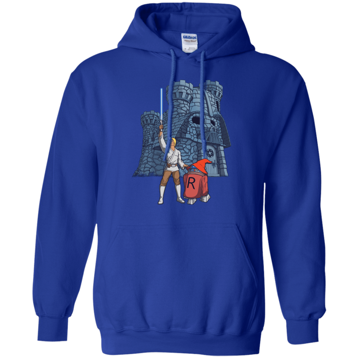 Sweatshirts Royal / S Darthskull Castle Pullover Hoodie