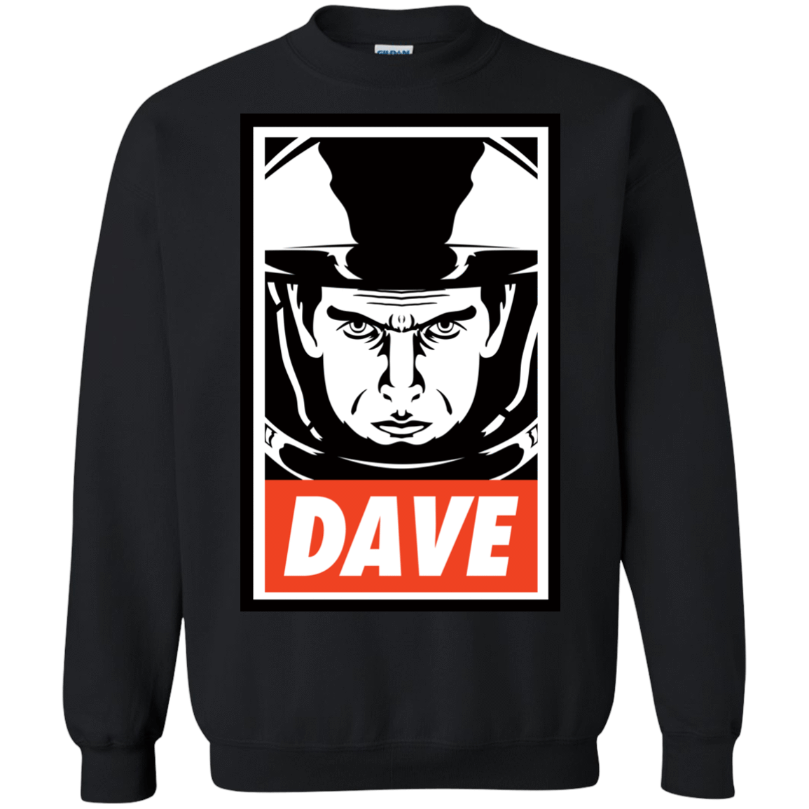 Sweatshirts Black / Small Dave Crewneck Sweatshirt