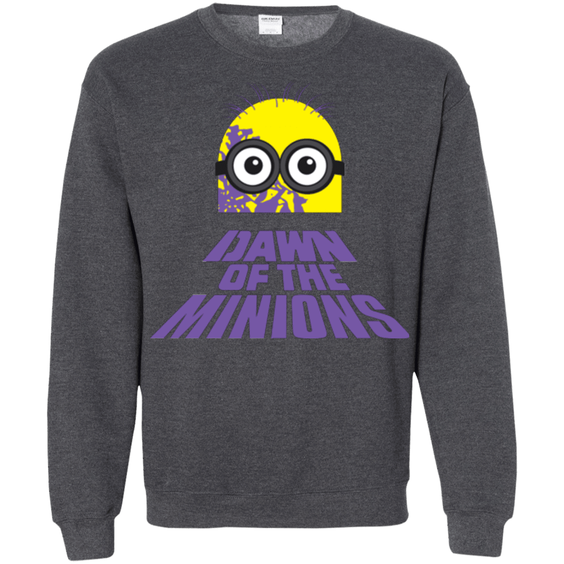 Sweatshirts Dark Heather / Small Dawn Minion Crewneck Sweatshirt