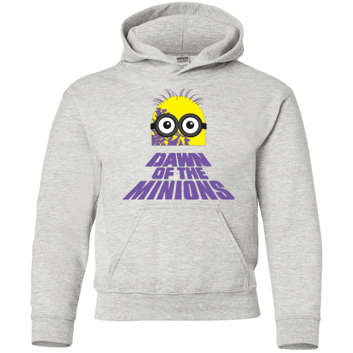 Sweatshirts Ash / YS Dawn Minion Youth Hoodie