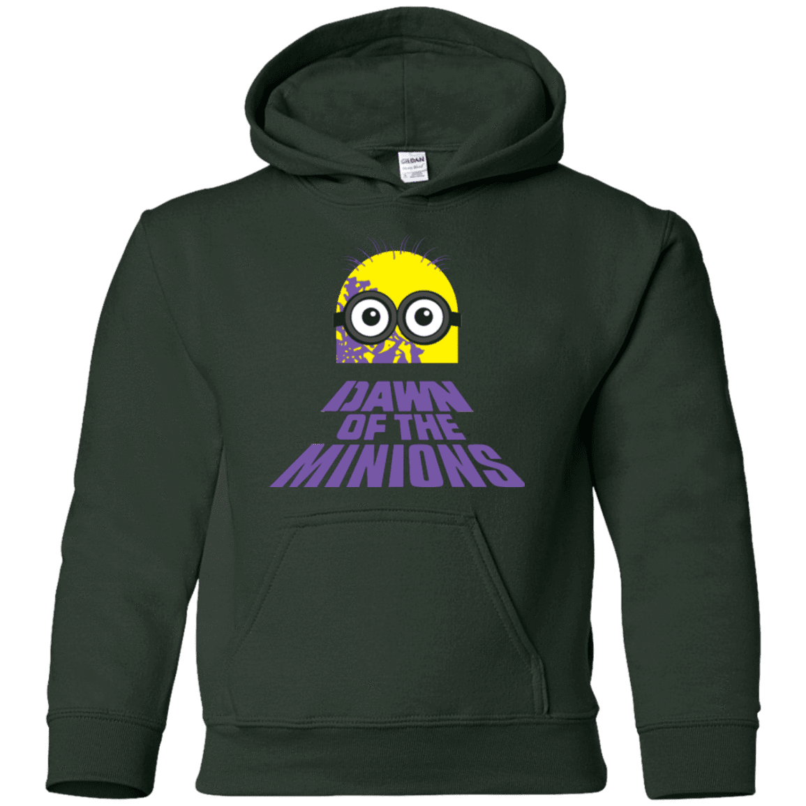 Sweatshirts Forest Green / YS Dawn Minion Youth Hoodie