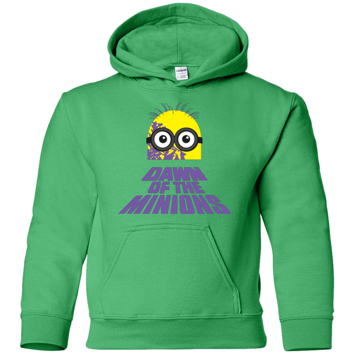 Sweatshirts Irish Green / YS Dawn Minion Youth Hoodie