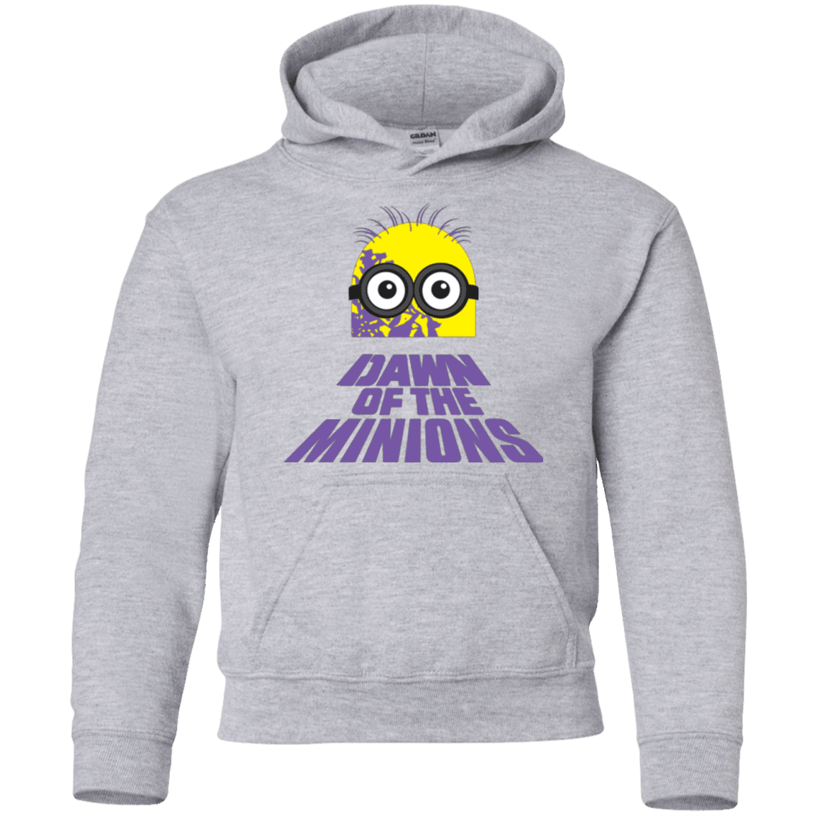 Sweatshirts Sport Grey / YS Dawn Minion Youth Hoodie