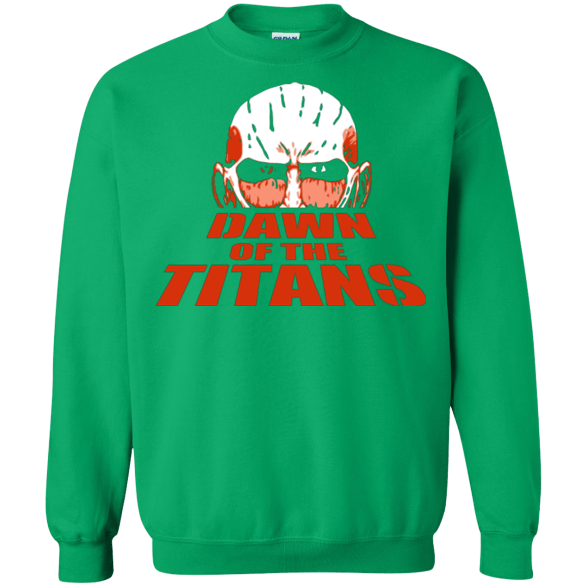 Sweatshirts Irish Green / Small Dawn of the Titans Crewneck Sweatshirt