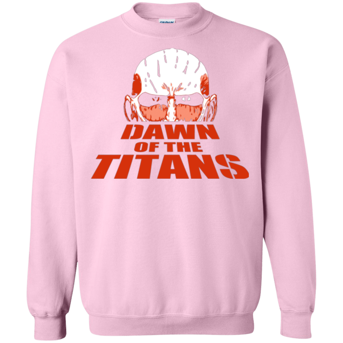 Sweatshirts Light Pink / Small Dawn of the Titans Crewneck Sweatshirt