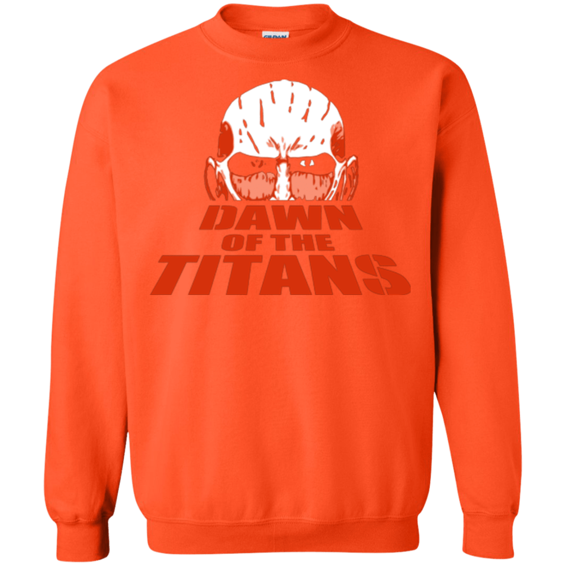 Sweatshirts Orange / Small Dawn of the Titans Crewneck Sweatshirt