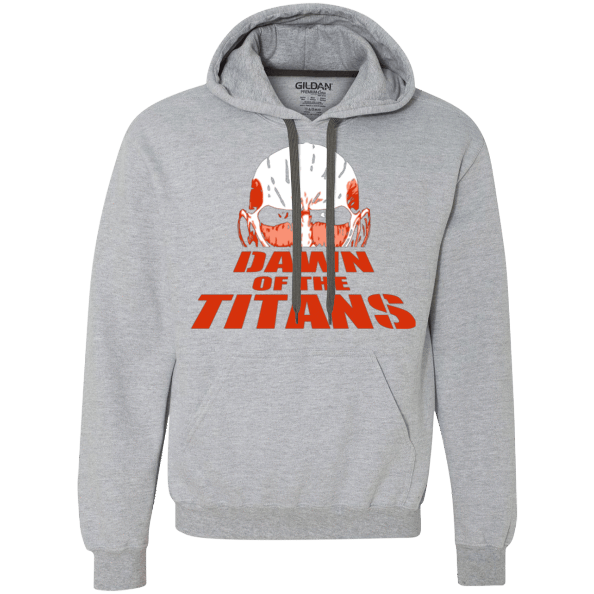 Sweatshirts Sport Grey / Small Dawn of the Titans Premium Fleece Hoodie