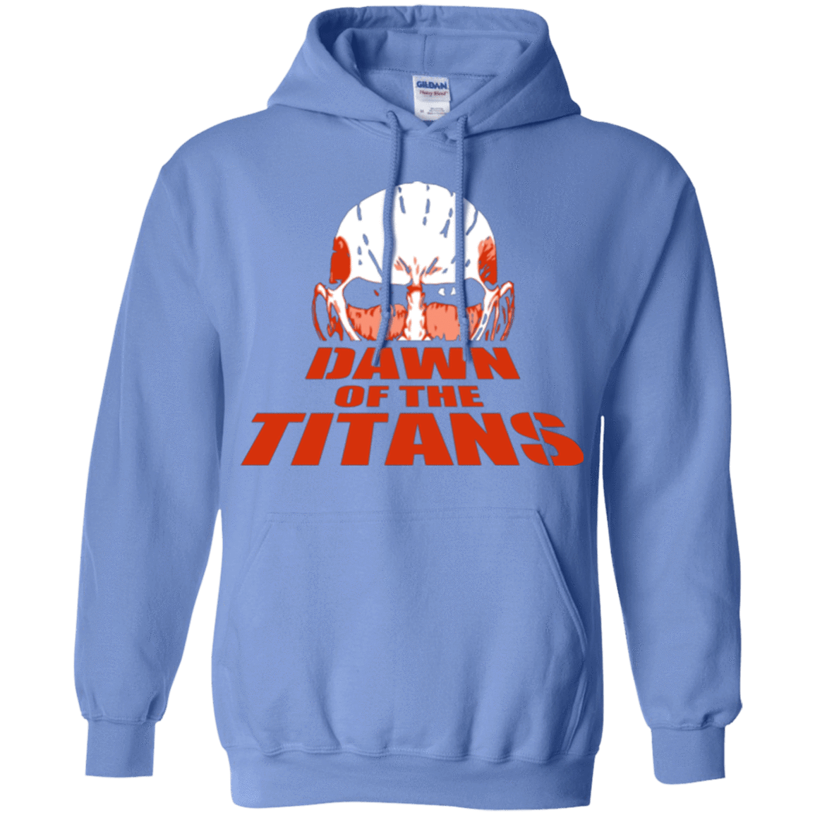 Sweatshirts Carolina Blue / Small Dawn of the Titans Pullover Hoodie
