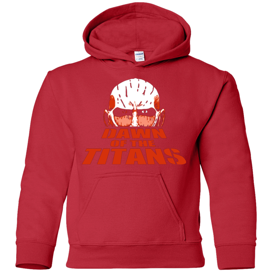 Sweatshirts Red / YS Dawn of the Titans Youth Hoodie