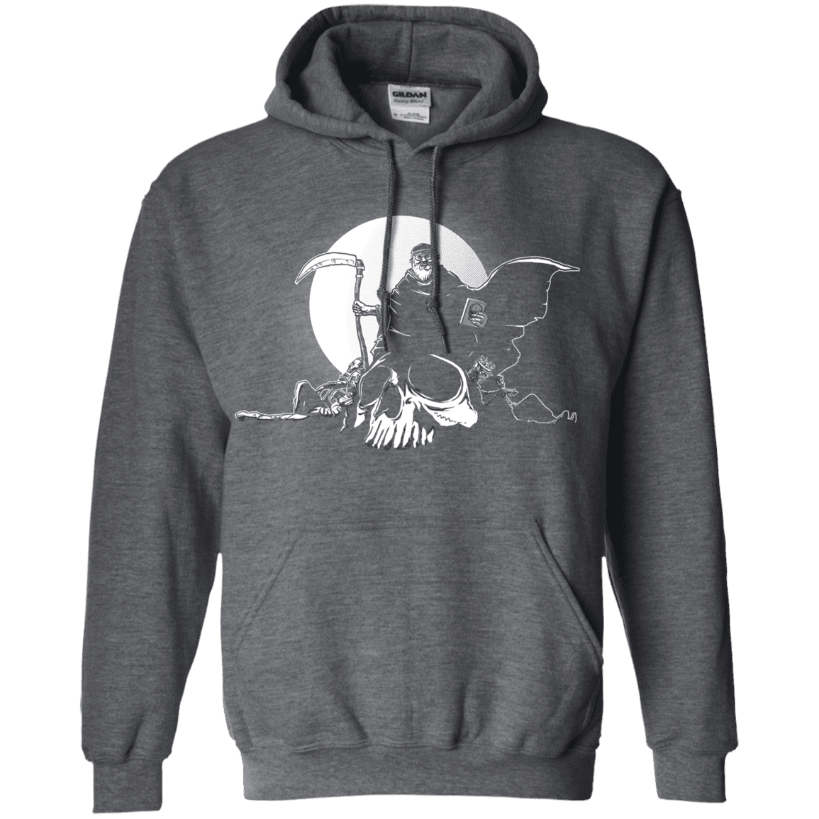 Sweatshirts Dark Heather / S Dead Characters Pullover Hoodie