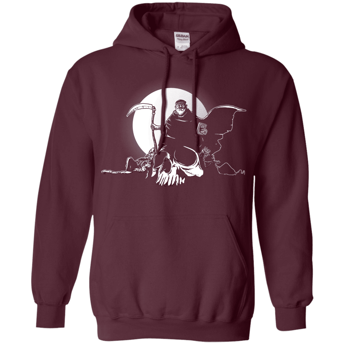 Sweatshirts Maroon / S Dead Characters Pullover Hoodie