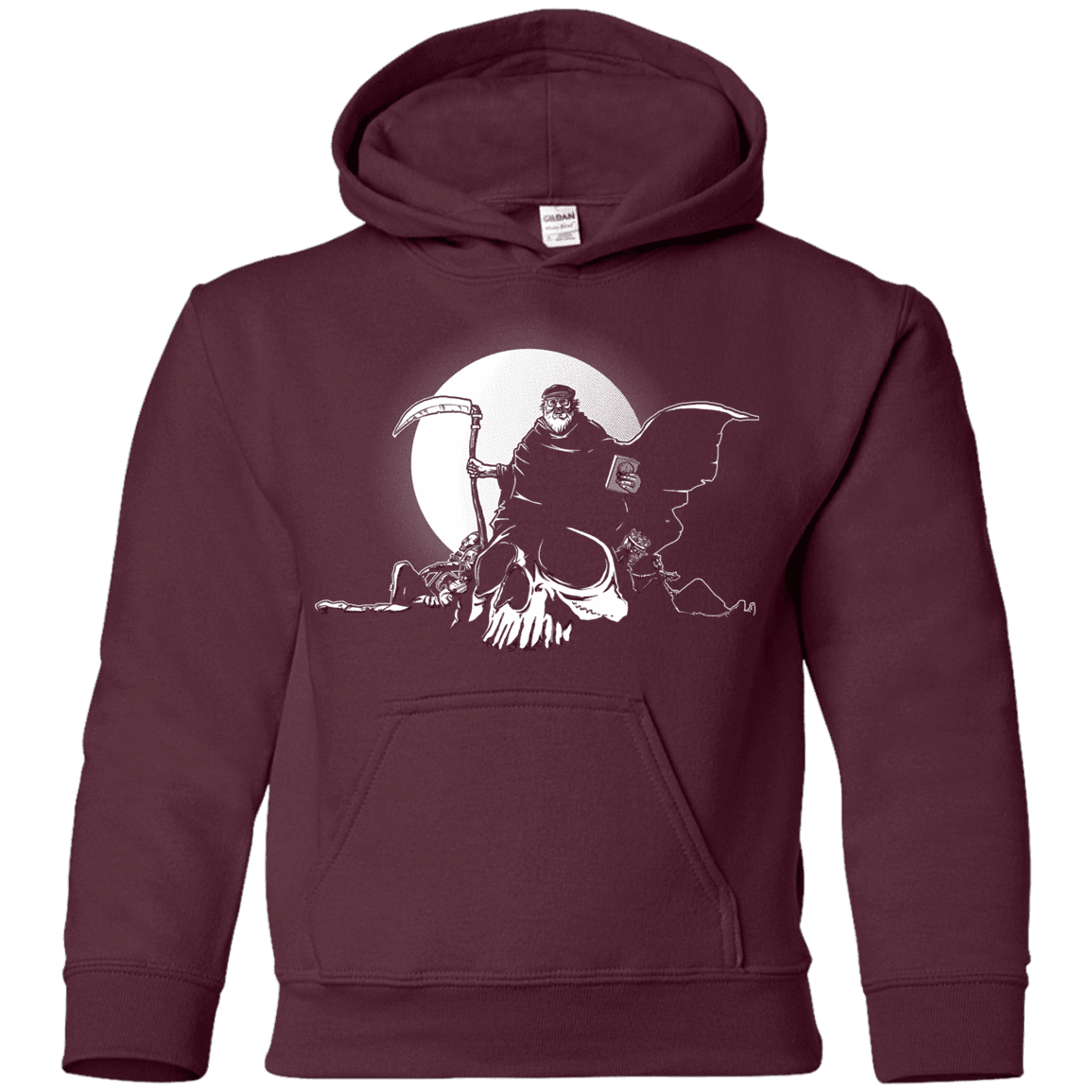 Sweatshirts Maroon / YS Dead Characters Youth Hoodie