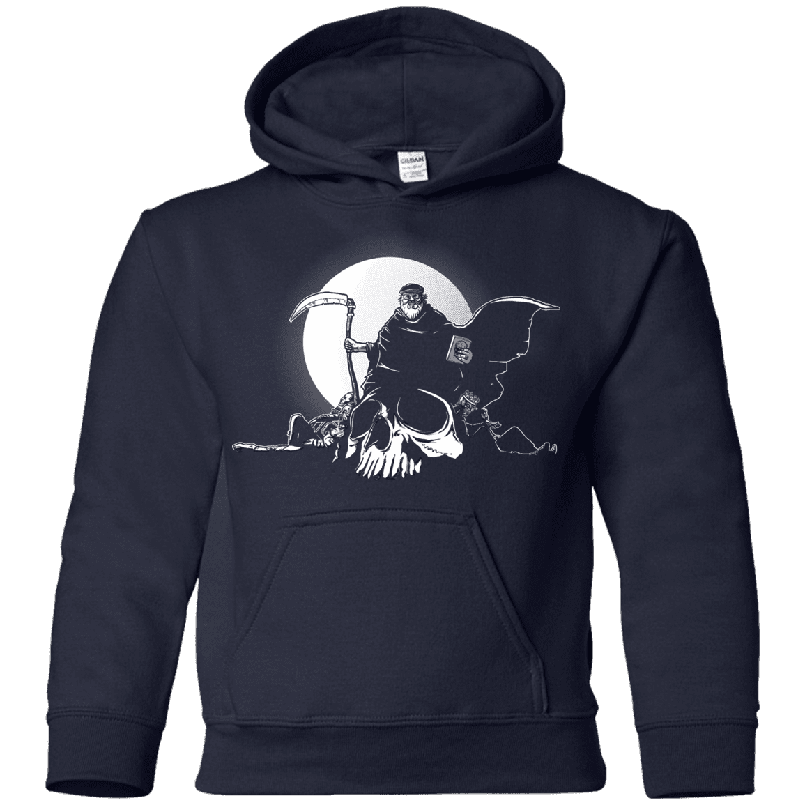 Sweatshirts Navy / YS Dead Characters Youth Hoodie