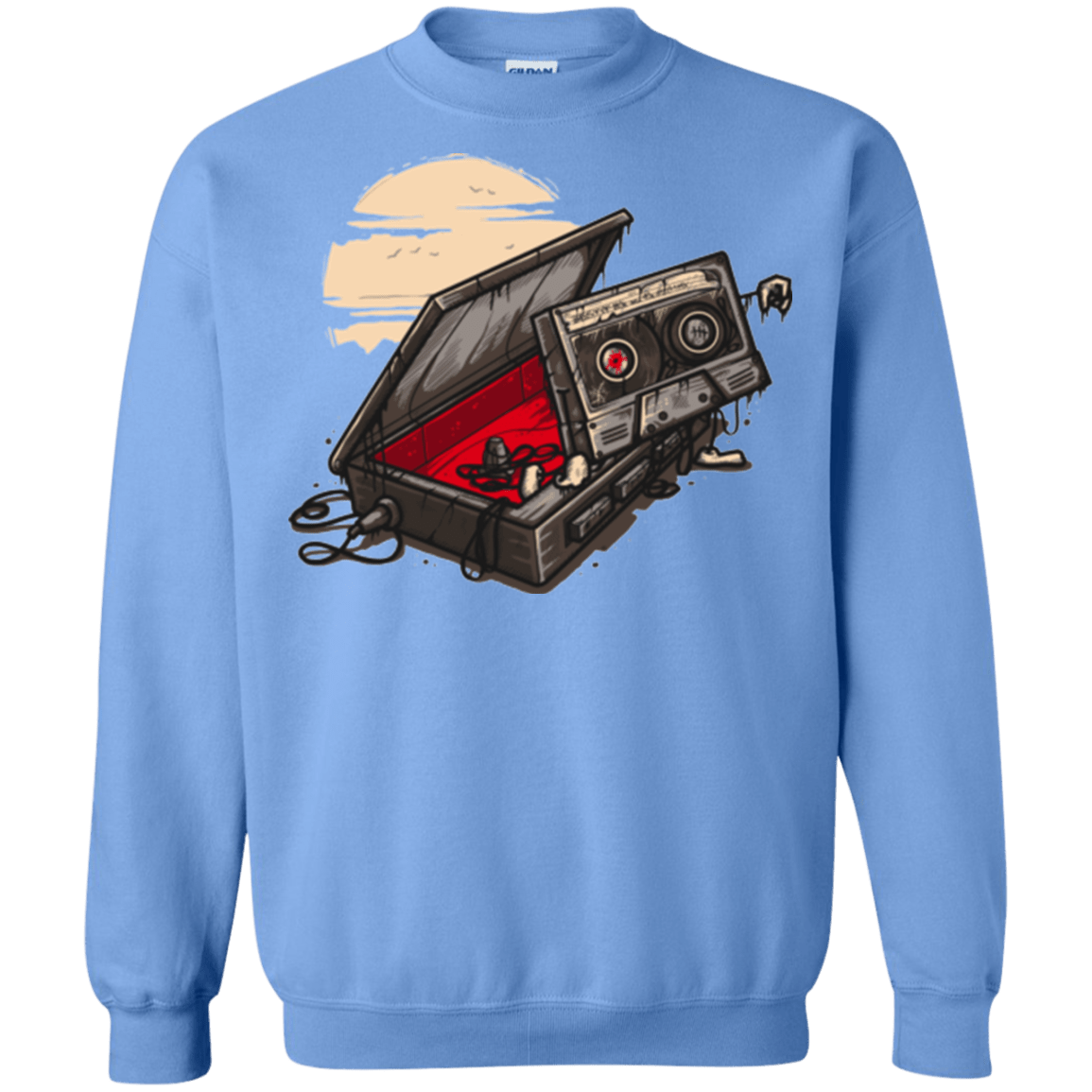 Sweatshirts Carolina Blue / Small Dead Man Walkman Crewneck Sweatshirt