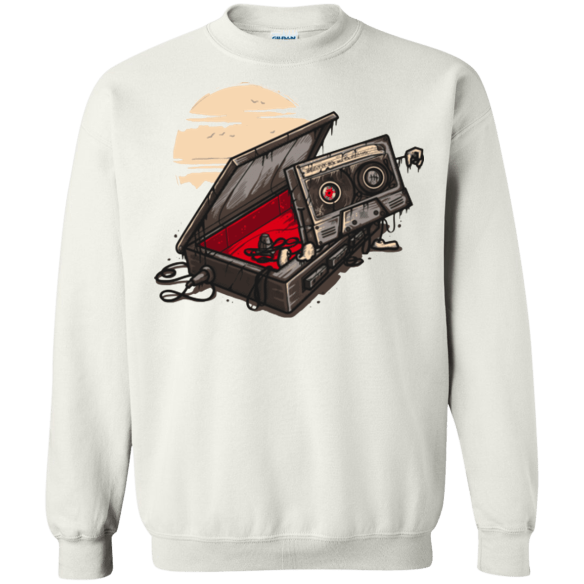 Sweatshirts White / Small Dead Man Walkman Crewneck Sweatshirt