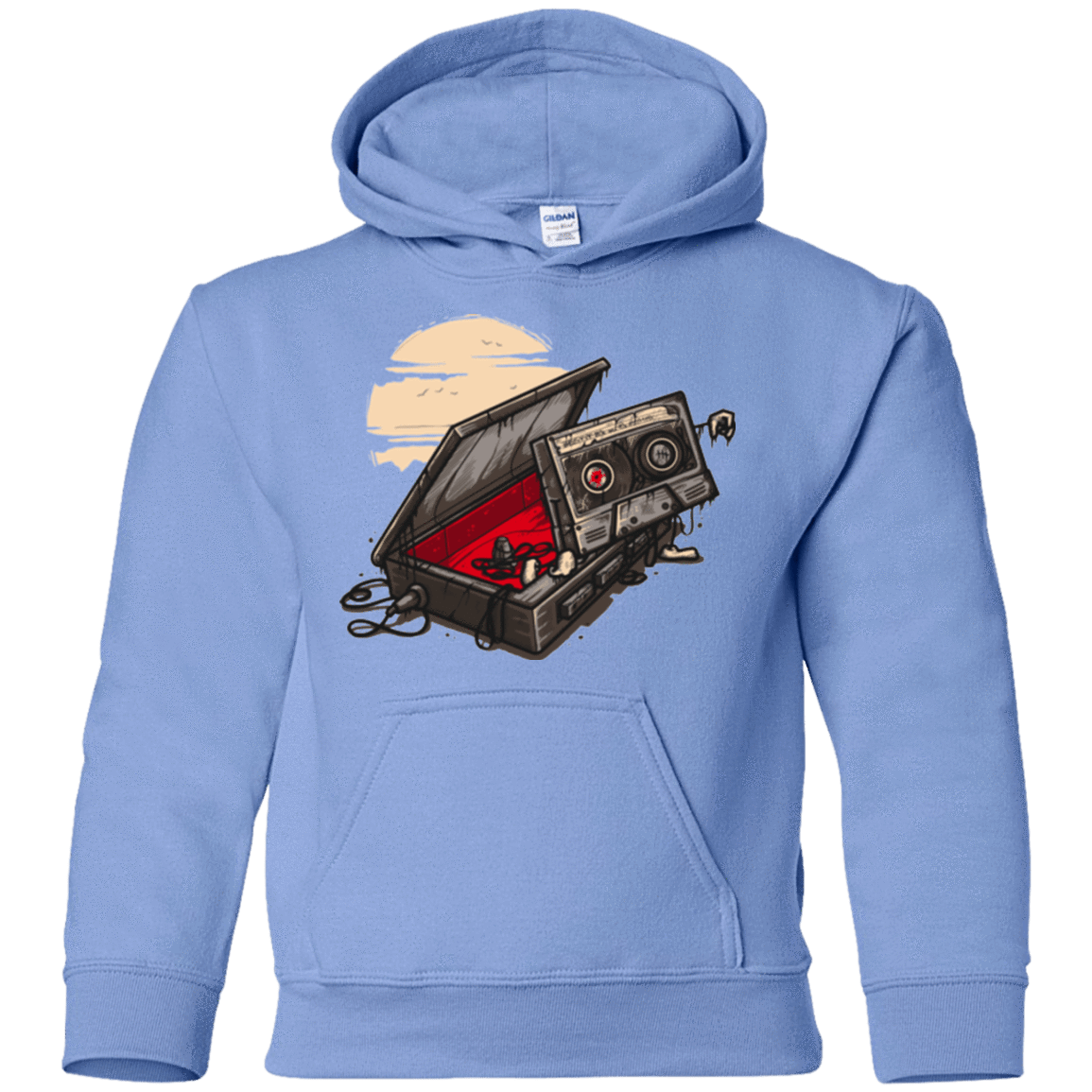 Sweatshirts Carolina Blue / YS Dead Man Walkman Youth Hoodie