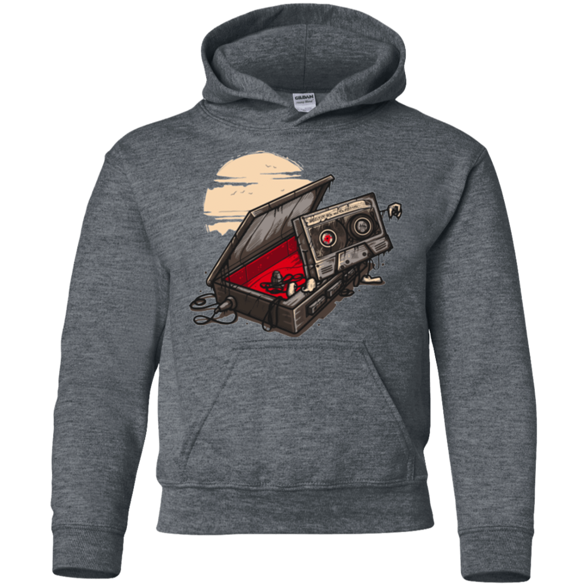 Sweatshirts Dark Heather / YS Dead Man Walkman Youth Hoodie