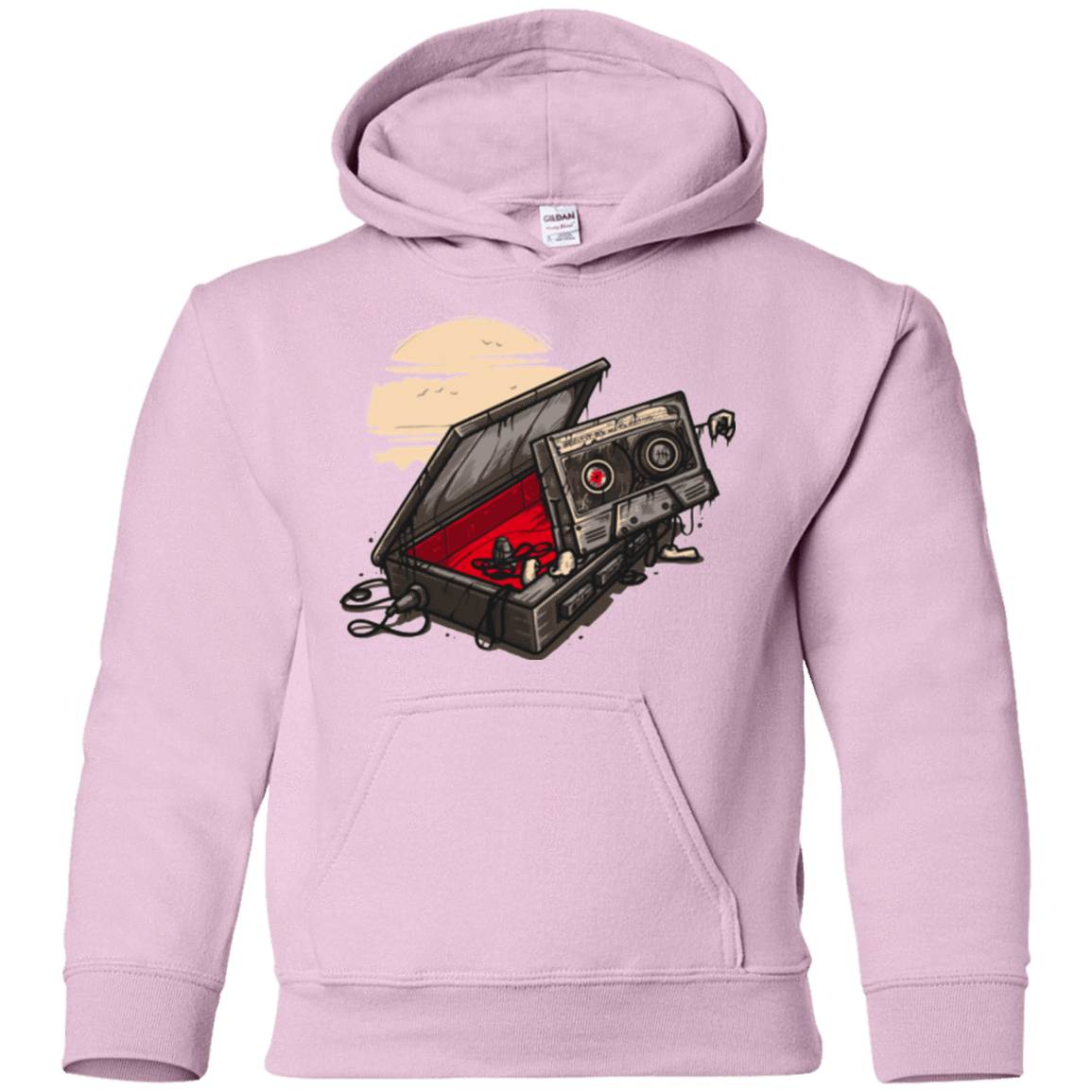 Sweatshirts Light Pink / YS Dead Man Walkman Youth Hoodie