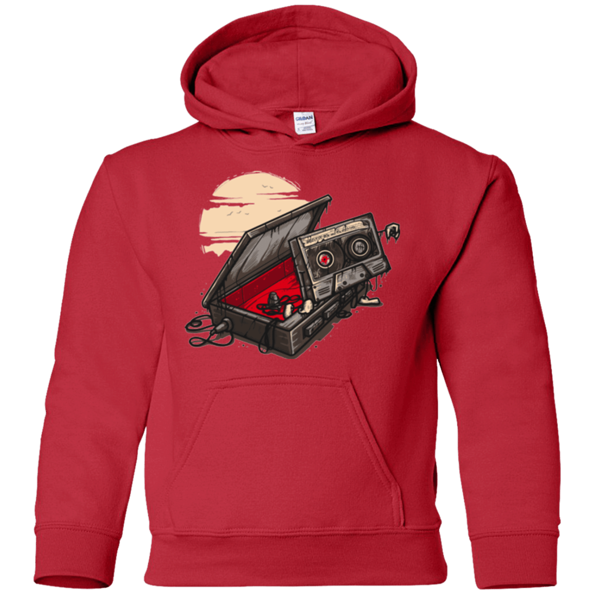 Sweatshirts Red / YS Dead Man Walkman Youth Hoodie