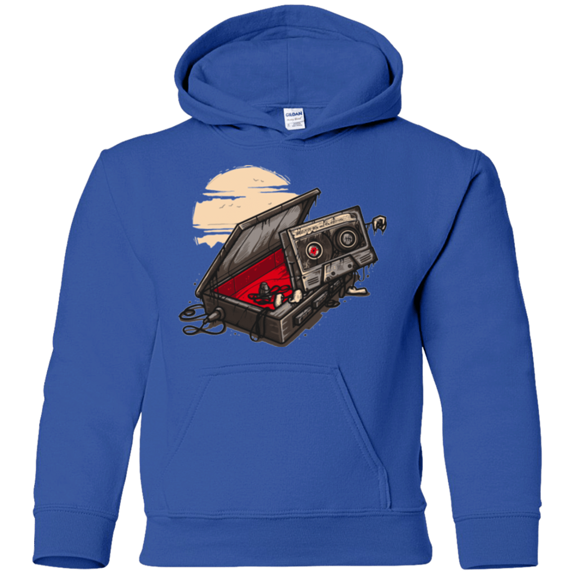 Sweatshirts Royal / YS Dead Man Walkman Youth Hoodie