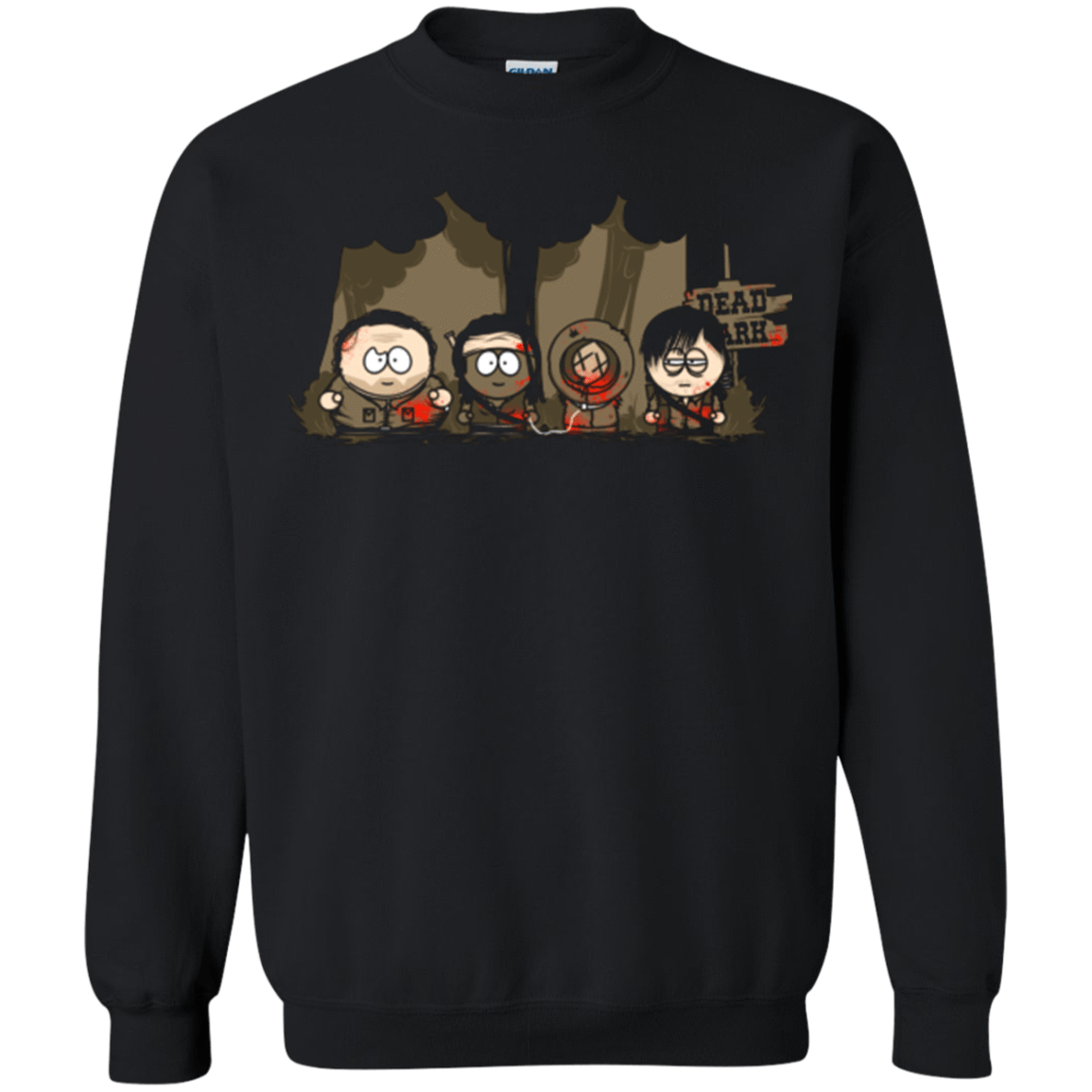 Sweatshirts Black / Small Dead Park Crewneck Sweatshirt