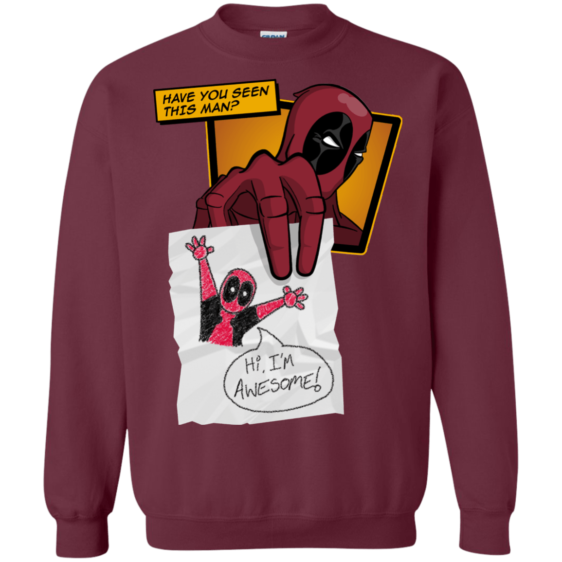 Sweatshirts Maroon / Small Dead Poll Crewneck Sweatshirt