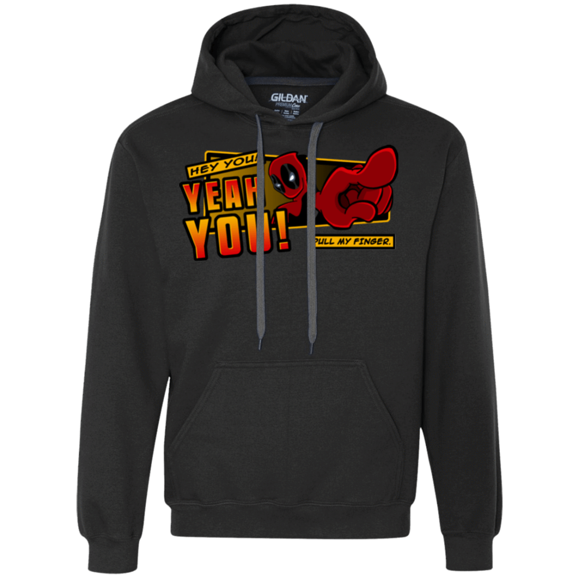 Sweatshirts Black / S Dead Pull Premium Fleece Hoodie