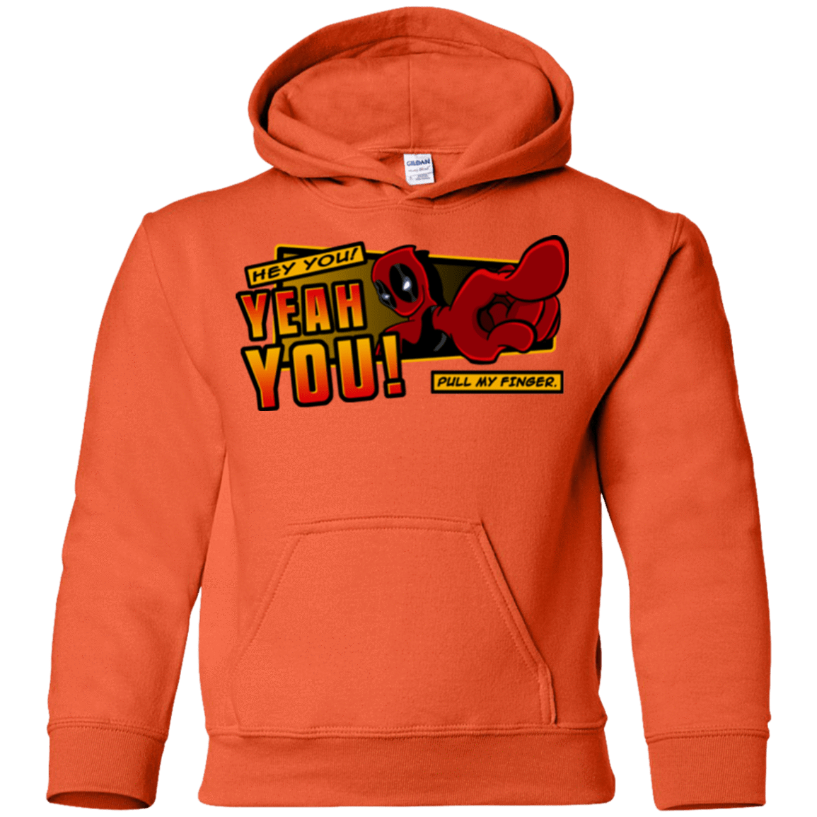 Sweatshirts Orange / YS Dead Pull Youth Hoodie